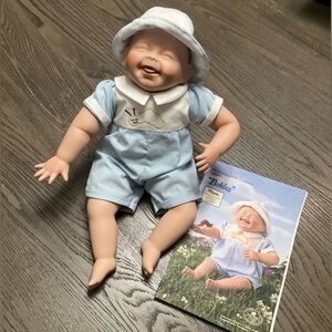 Doll 1992 Ashton Drake Porcelain "Tickles" Limited Edition with Box